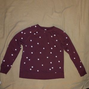 Cozy daisy sweatshirt